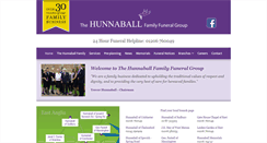 Desktop Screenshot of hunnaball.co.uk